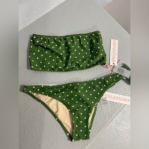 MINKPINK Green Bikini Set